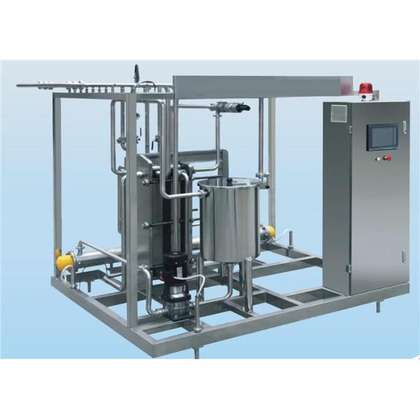 2000LPH Automatic Milk Pasteurization Machine / UHT Milk Processing Plant