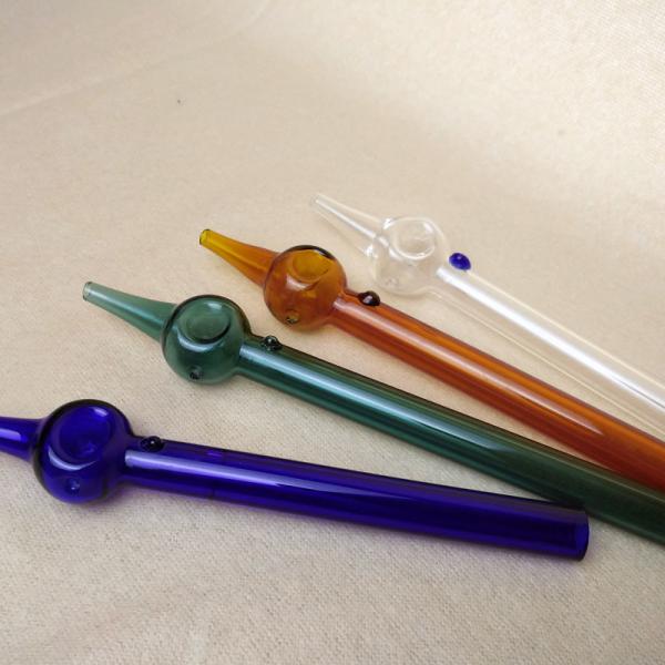 6'' Glass Beaker Smoking Pipe Accessories Recycler Glass Pipe Oil Dab Rig