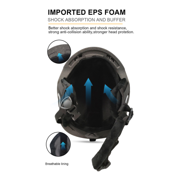 Winter Unisex Snowboard Helmet Ski Adjustable Snow Goggles Mips Head Protection Accessories for Men Women
