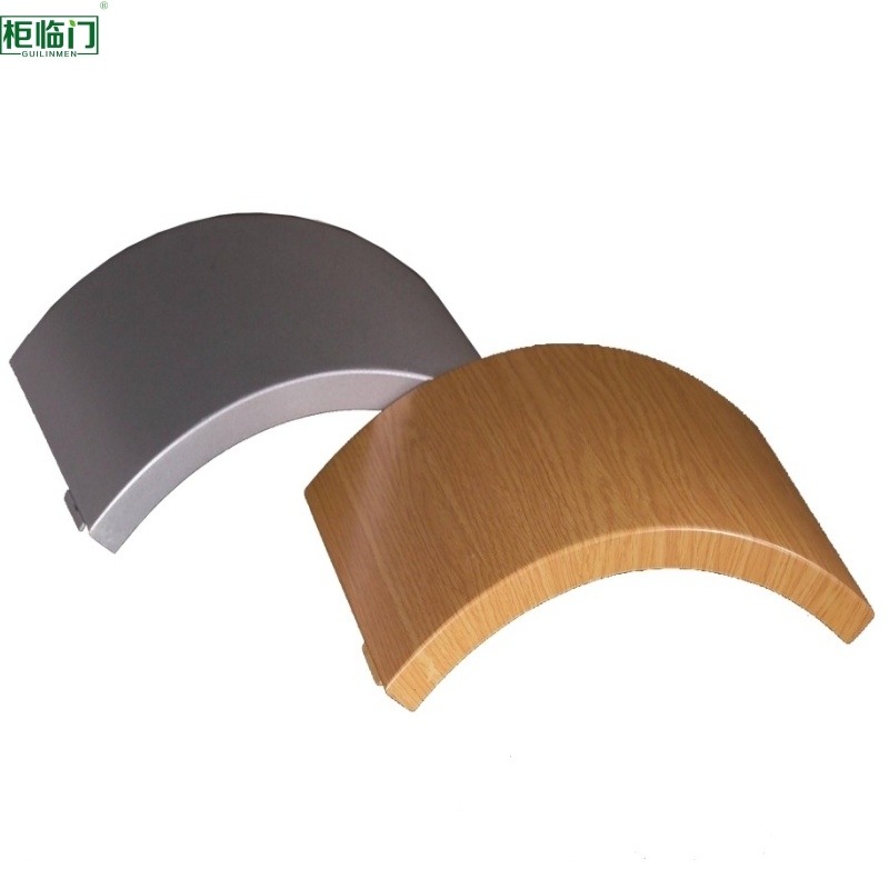 Curved Aluminum Sheet Panel Highly Flexible Arc Shaped Aluminium Panels