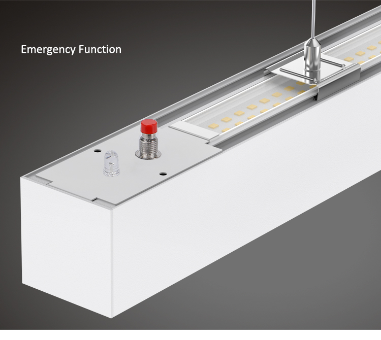 UGR<19 LED Linear Light with 50000 Hours Lifespan and Wireless Control for Commercial Spaces