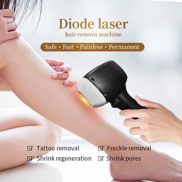 13*40mm Spot Size Diode Laser Hair Removal Machine 2 Handles For Beauty Equipment