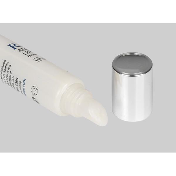 Трубка пустого рта логотипа трубки бальзама губы изготовленного на заказ круглого косметическая пластиковая