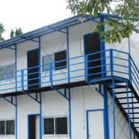 Casas prefabricadas de contenedores personalizadas de 20 pies 40 pies para la construcción