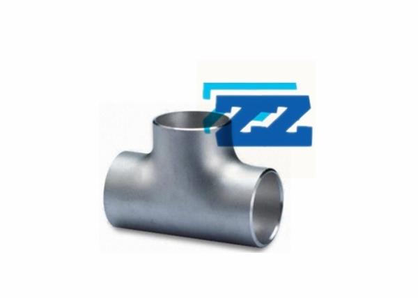 6 X 8  Galvanized Reducing Tee , Butt Weld Carbon Steel Pipe Fittings
