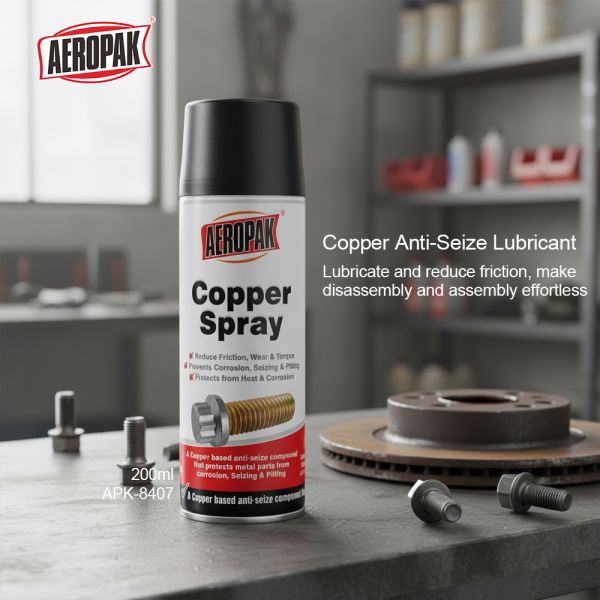 Professional High Temp Heat Resistant Anti-Corrosion OEM Private Label Copper Spray Anti-Seize Lubricant for Spark Plug Bolts