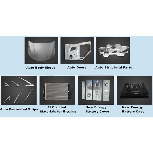 1070A 5005 5505 Aluminum Plate For Automotive Trim