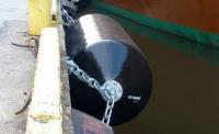 Polyurea que reveste o para-choque EVA Foam Fender durável da espuma de SPUA com a absorção de alta energia ao molhe