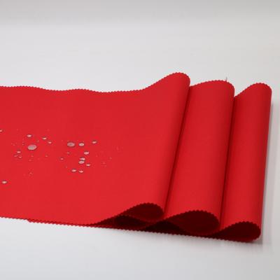 Anti Static 600D Polyester Oxford Fabric PU Coated 150cm Plain Dyed Fabric