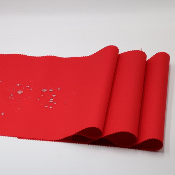 Anti Static 600D Polyester Oxford Fabric PU Coated 150cm Plain Dyed Fabric