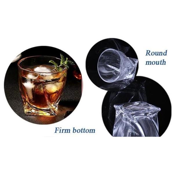 Виски Кислое Кристальное Стекло Золото без свинца