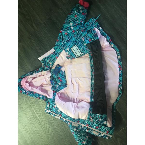 86/92 98/104 Long Front Zipper Kid's Outdoor Jacket Two Color In Stock