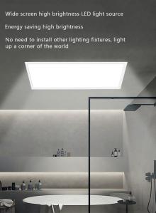 Panel de luz LED retroiluminada cuadrada de 36w 300x600mm para edificios de