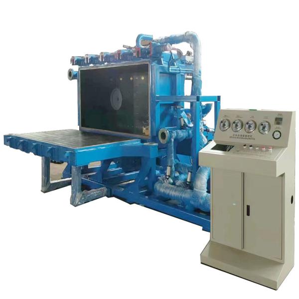 Máquina automática de moldagem de blocos de vácuo EPS Sistema de controlo PLC para materiais de construção