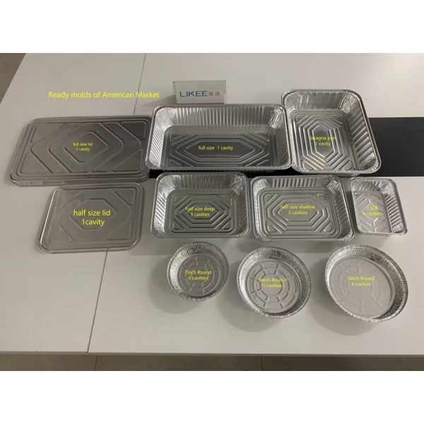 LK-T63 Aluminum Foil Container Making Machine for Thin Foil (0.03-0.08mm) Production