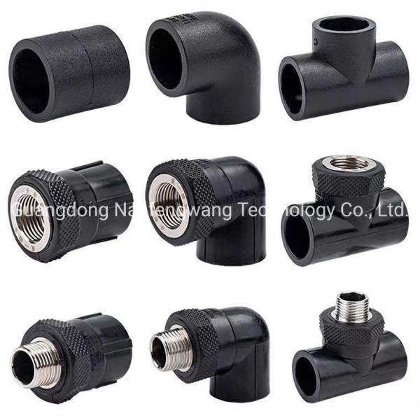 110*90mm HDPE Electrofusion Reducing Tee PE Multi Specification SDR11/13.6/17