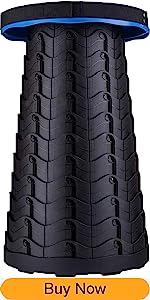 Retractable Folding Stool, Collapsible Telescoping Foldable Stool For Adults For Outdoor Fishing Hiking Gardenin