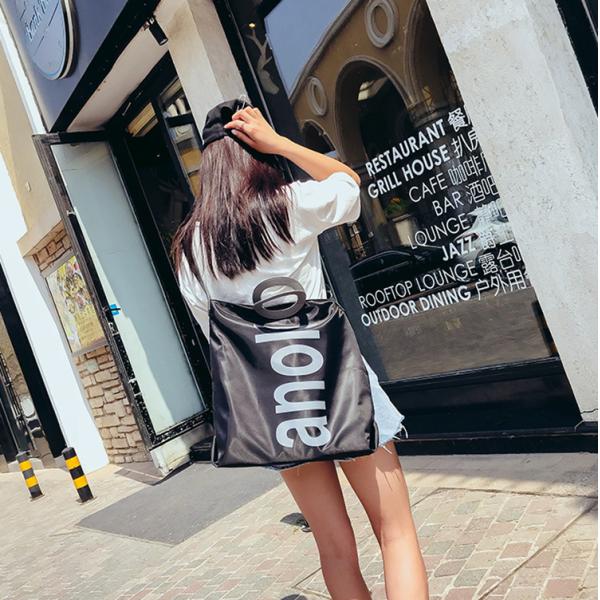 Summer small fresh letterpress nylon bag messenger bag can hand bill of lading shoulder bag
