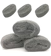 Steel Wool Fill Fabric DIY Kit Ideal for Cleaning Rust Removal and More Grade 0000