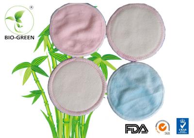 Round Organic Bamboo Breast Pads Absorb Microfiber Materials Founded