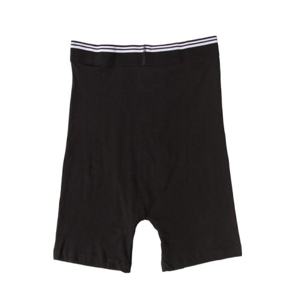 Black Slim Fit Boxers 95% Cotton 5% Spandex Breathable Underwear For Men