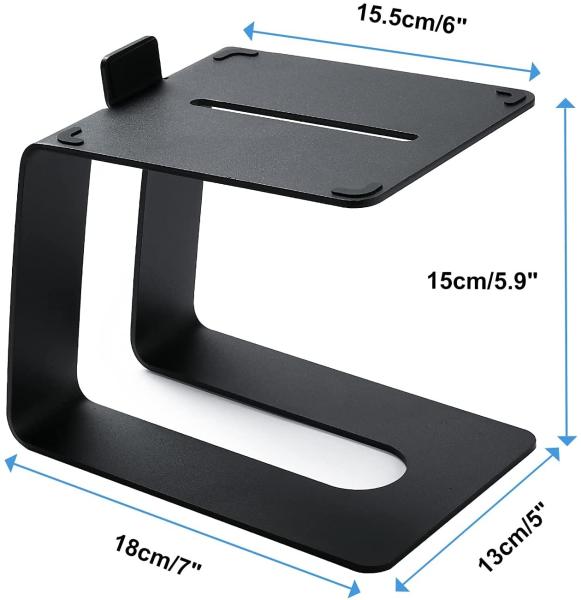 Small Medium Bookshelf Computer Speakers Multifunctional Metal/Aluminum Speaker Stands
