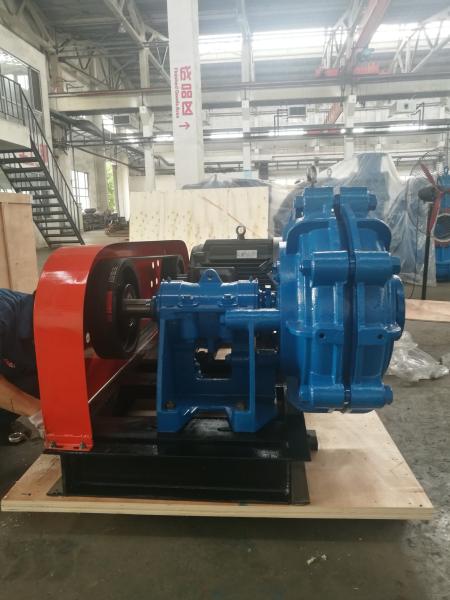 Single Stage Chrome Alloy Slurry Pump Closed Metal Impeller for Abrasive Tailings
