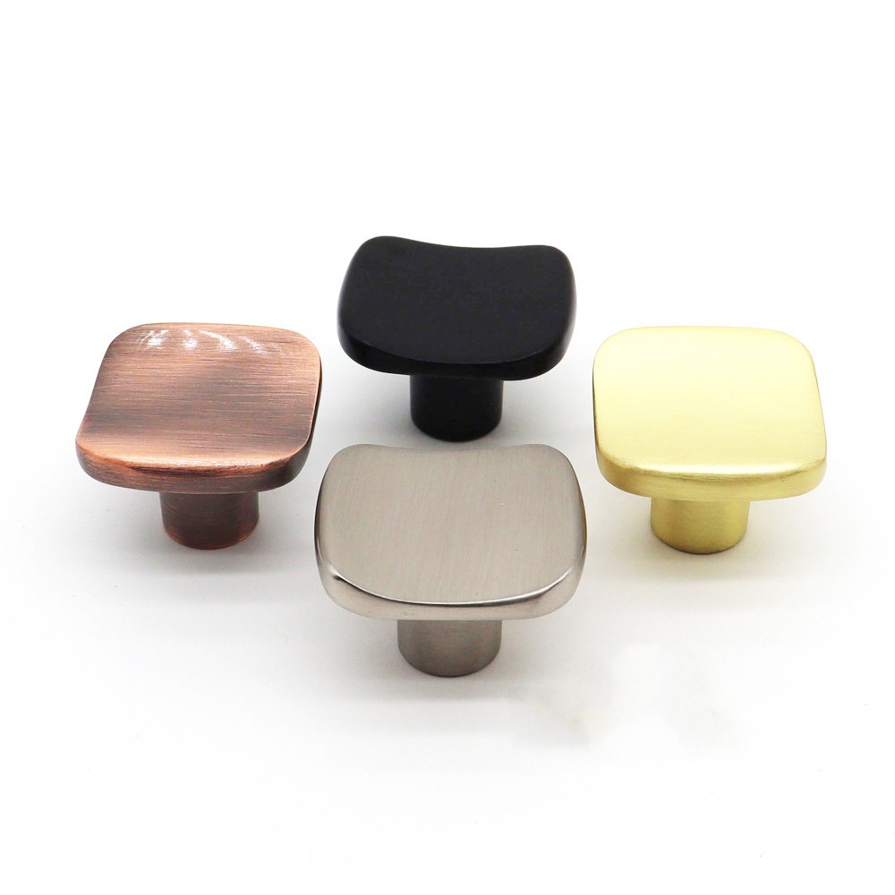 Gold Tapered Drawer Handles Wardrobe Cabinet Doors Furniture Zinc Alloy Handles