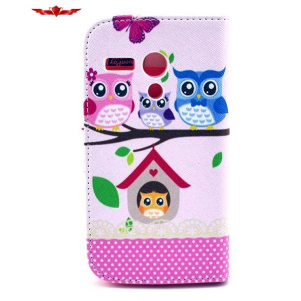 Dirtproof/Shockproof MOTO G PU Cartoon Cover Cases 12Types Durable