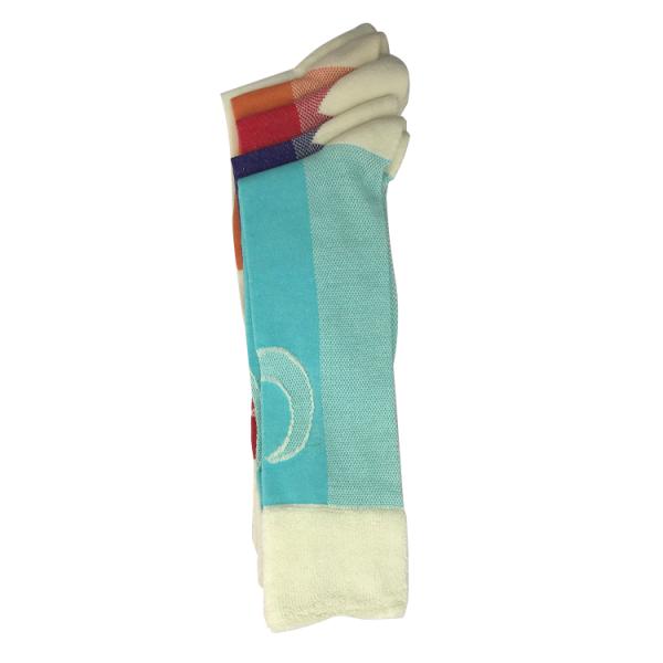 Printed Thick Socks Knitting Machines Cozy Long Socks for Women's Winter Home Casual Style