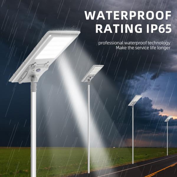 Интегрированный на открытом воздухе солнечный уличный свет IP67 водоустойчивое 300W 400W 500W