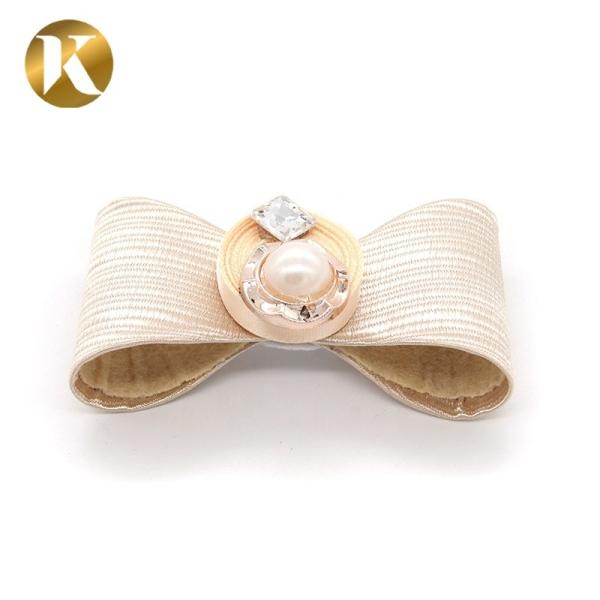 Pearl Simple Style Shoes Decoration Accessories Nickle / Black / Gold Color
