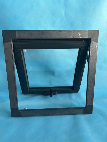 Impact Hurricane Aluminum Awning Window Tempered Glass Top Hung Awning Windows