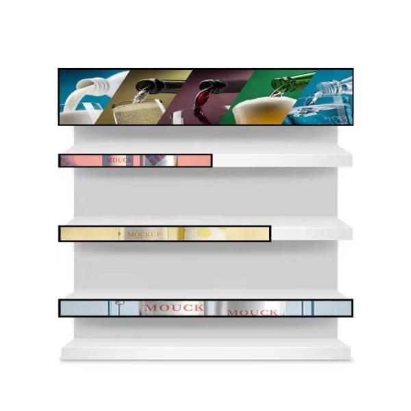 46.6Inch Ultra Wide Android Sunlight Readable LCD Screen Full HD Stretched Bar Monitor