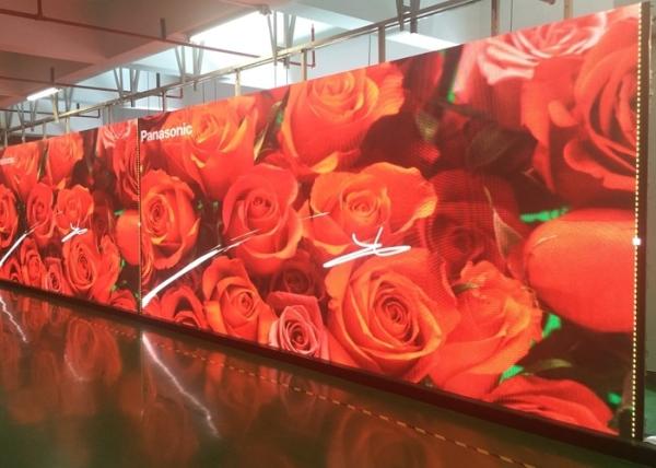 HD Indoor TV Background Led Video Wall Panels Ultra Thin , 4.8kg
