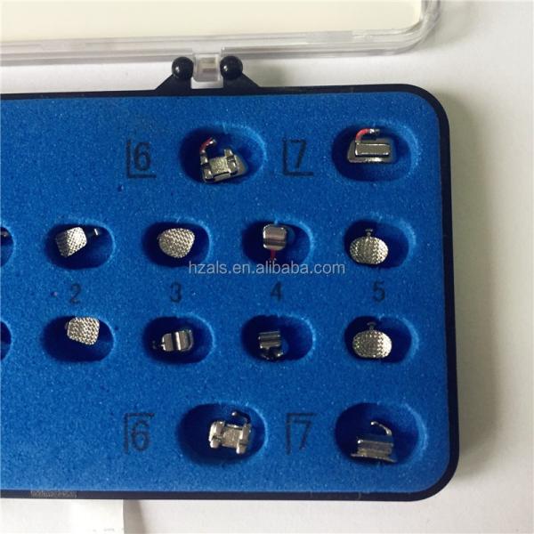 Metal Orthodontic Lingual Dental Alignment Braces For Teeth Alignment 0.018 ODM