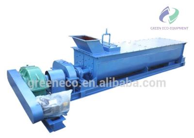 Large Capacity Double Shaft Mixer Machine For Clay Cement Concrete