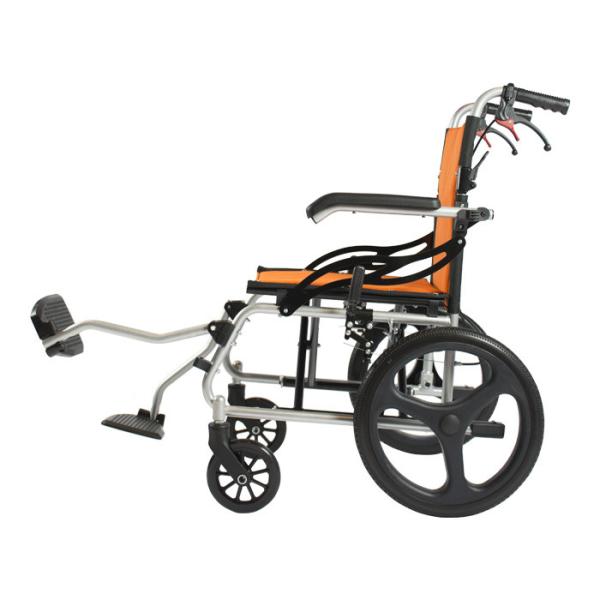 Алюминиевая кресло-коляска 12.5KG ISO 13485 перемещения облегченная ручная