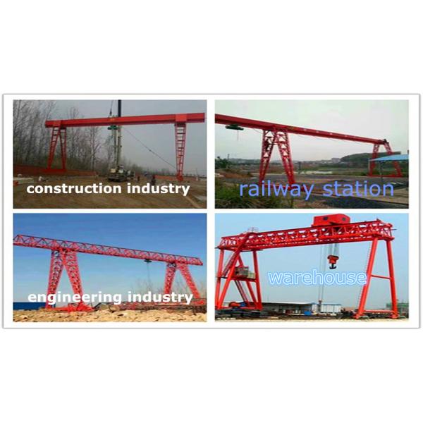 0.5Ton-32Ton China Factory Direct Supplied Professional Manufacturer Trussed Type Electric Hoist Gantry Crane