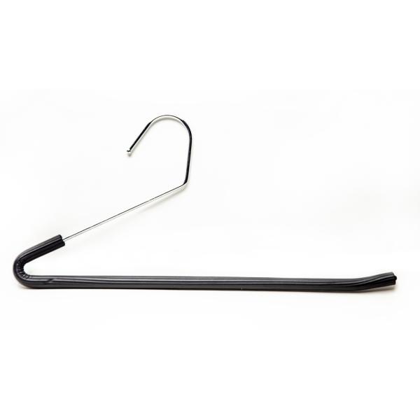 Black Heavy Duty 36x17x0.4cm Open Ended Pant Hangers