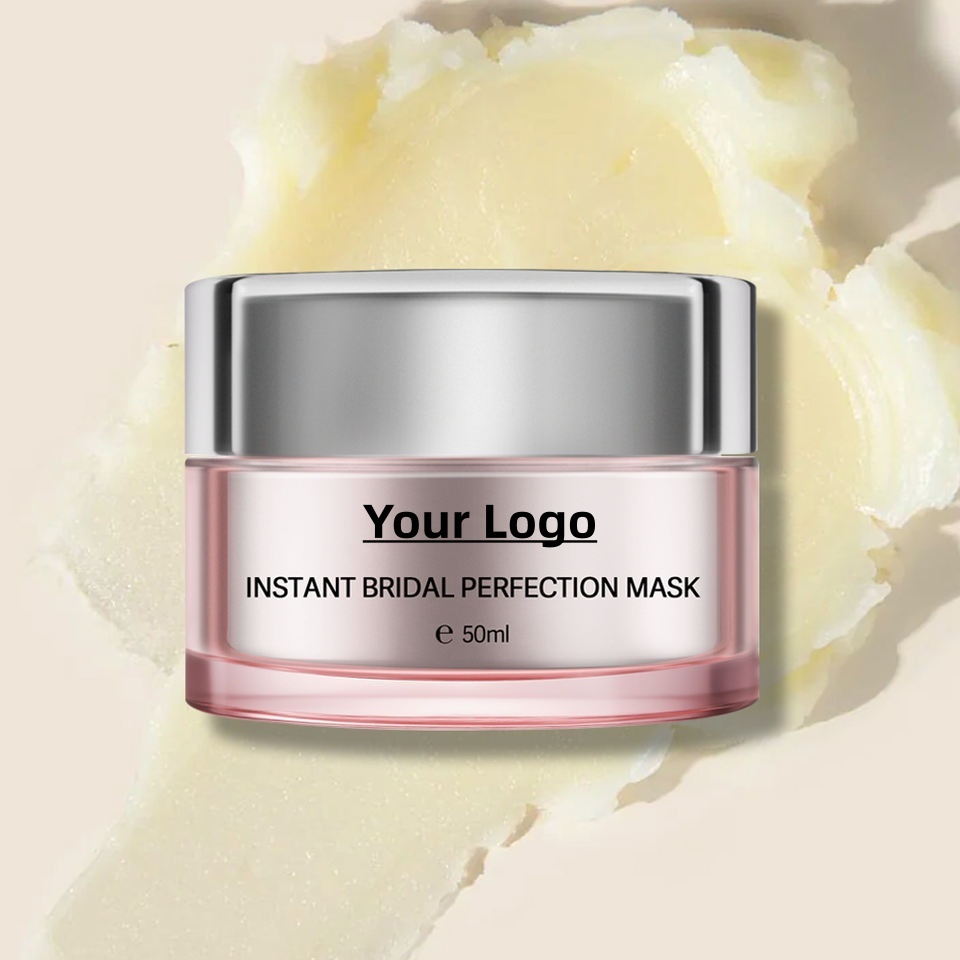 OEM ODM Korean Women's Anti aging facial mask Whitening and Moisturizing Cowfat Skin Care Facial Repair Dry Red Skin Care Cream facial mask