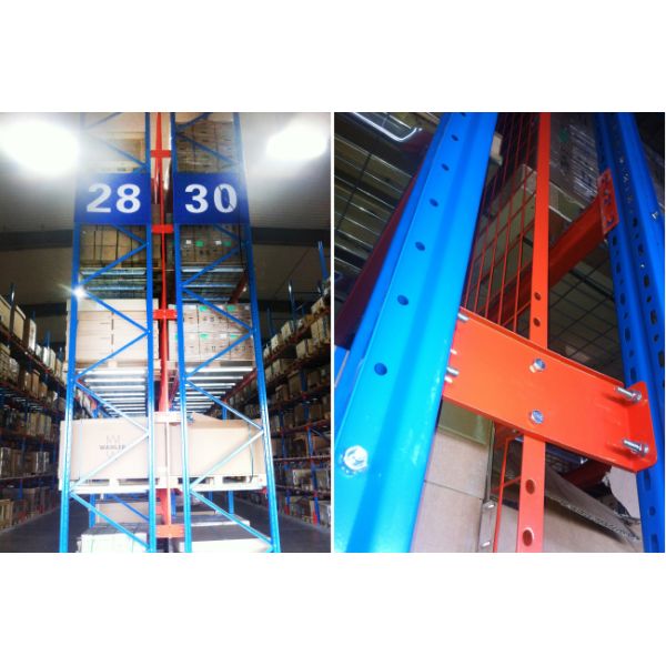 Back Wire Mesh Fencing for Warehouse Storage Rack Heavy Duty Pallet Racking