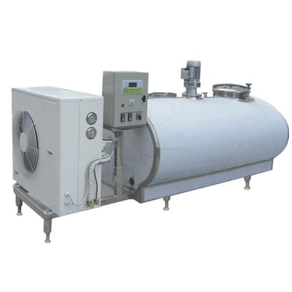 Le prix du réservoir de refroidissement du lait en acier inoxydable sur mesure dans la machine de transformation laitière