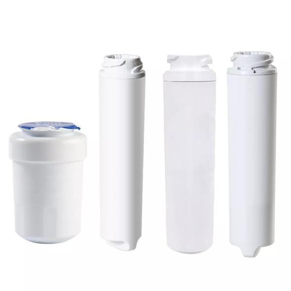 White NSF42/NSF53 Certified Refrigerator Water Filter for Lead and Sulfur Elimination
