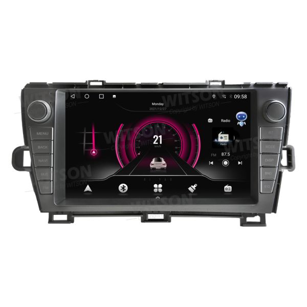 9 Screen OEM Style without DVD Deck For TOYOTA PRIUS XW30 Left hand driver 2009-2013 Car Multimedia Stereo GPS CarPlay Player