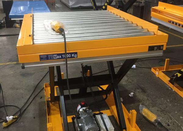 Furniture Scissor Lift Hydraulic Platform Table 1000kg 2204lbs 1 Tonne Scissor Lift Table
