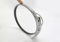 Clampes de tuyauterie galvanisées à tête ronde de 160 mm/clampes de conduit à libération rapide