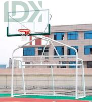 Design Goals Combo Multifunction Sport Goals Basketball Hoop Soccer Goal With High Grade Steel Tube Support Structure