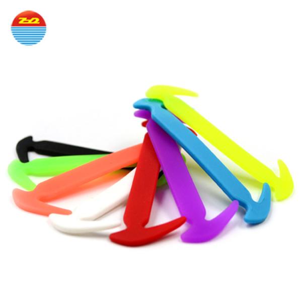 Environment Friendly Silicone Gifts Silicone Shoe Lace Lightweight And Portable