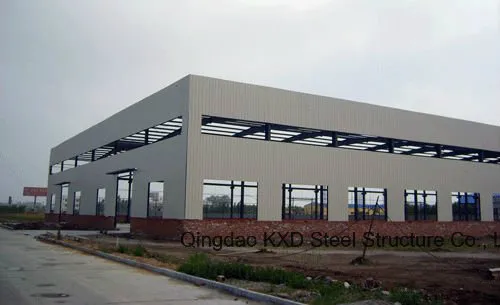 Turnkey Solution Prefabricated Steel Structure Building with 50 Years Use Life and Easy Assembly